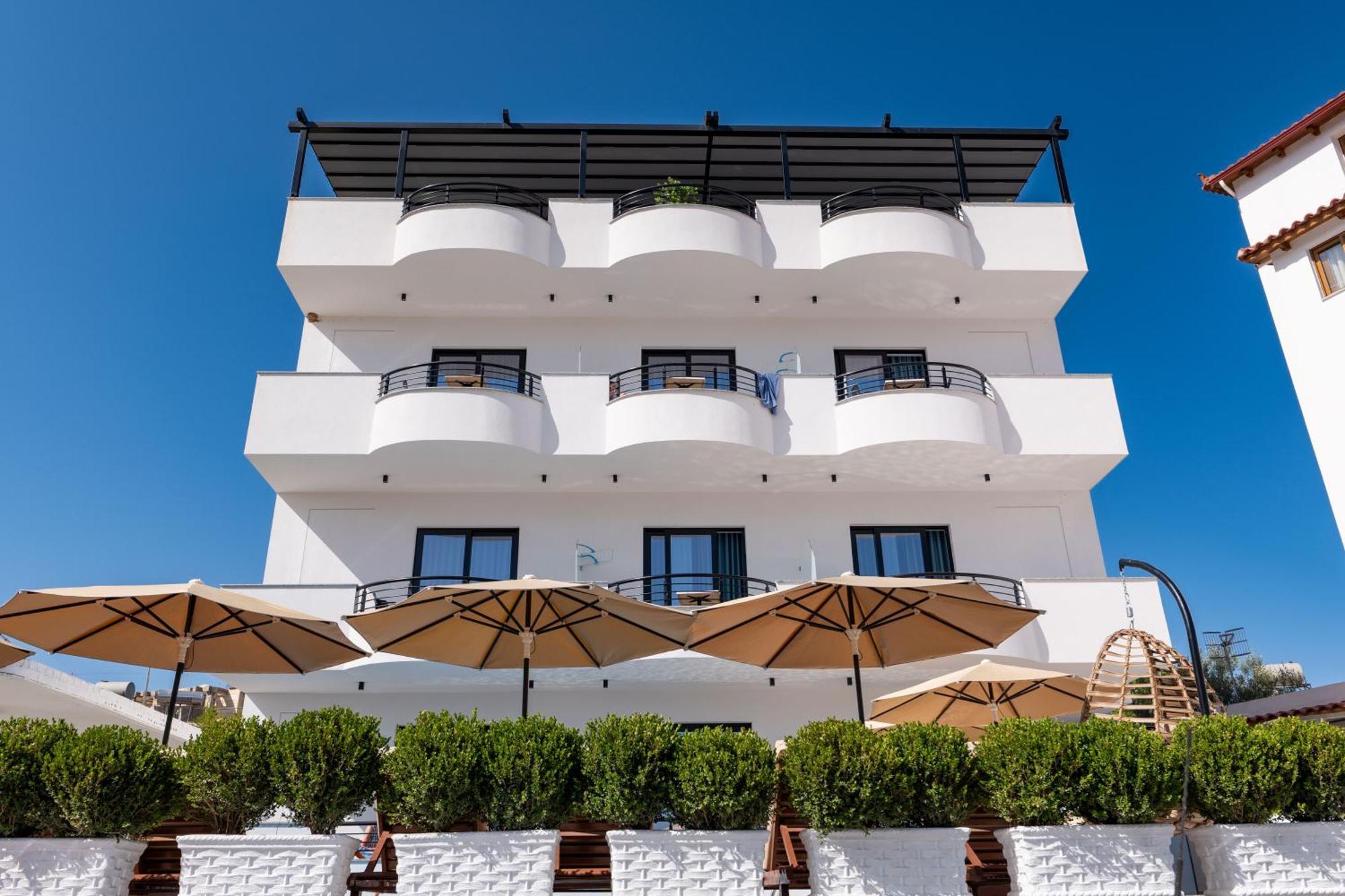 Monel Hotel Ксаміл Екстер'єр фото