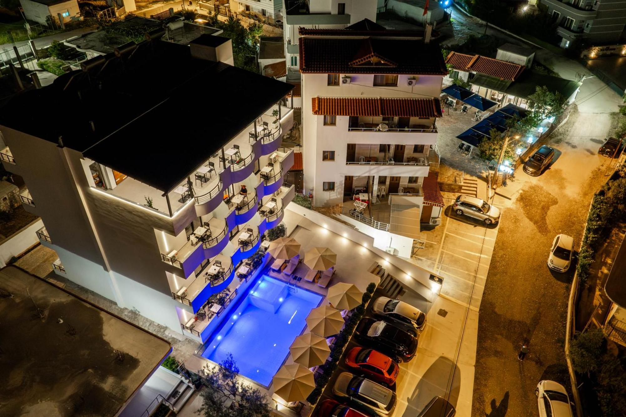 Monel Hotel Ксаміл Екстер'єр фото